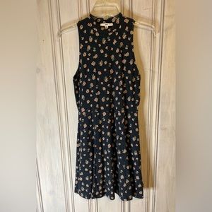 Van’s XS skater dress. Navy blue w/flower pattern. Worn only once